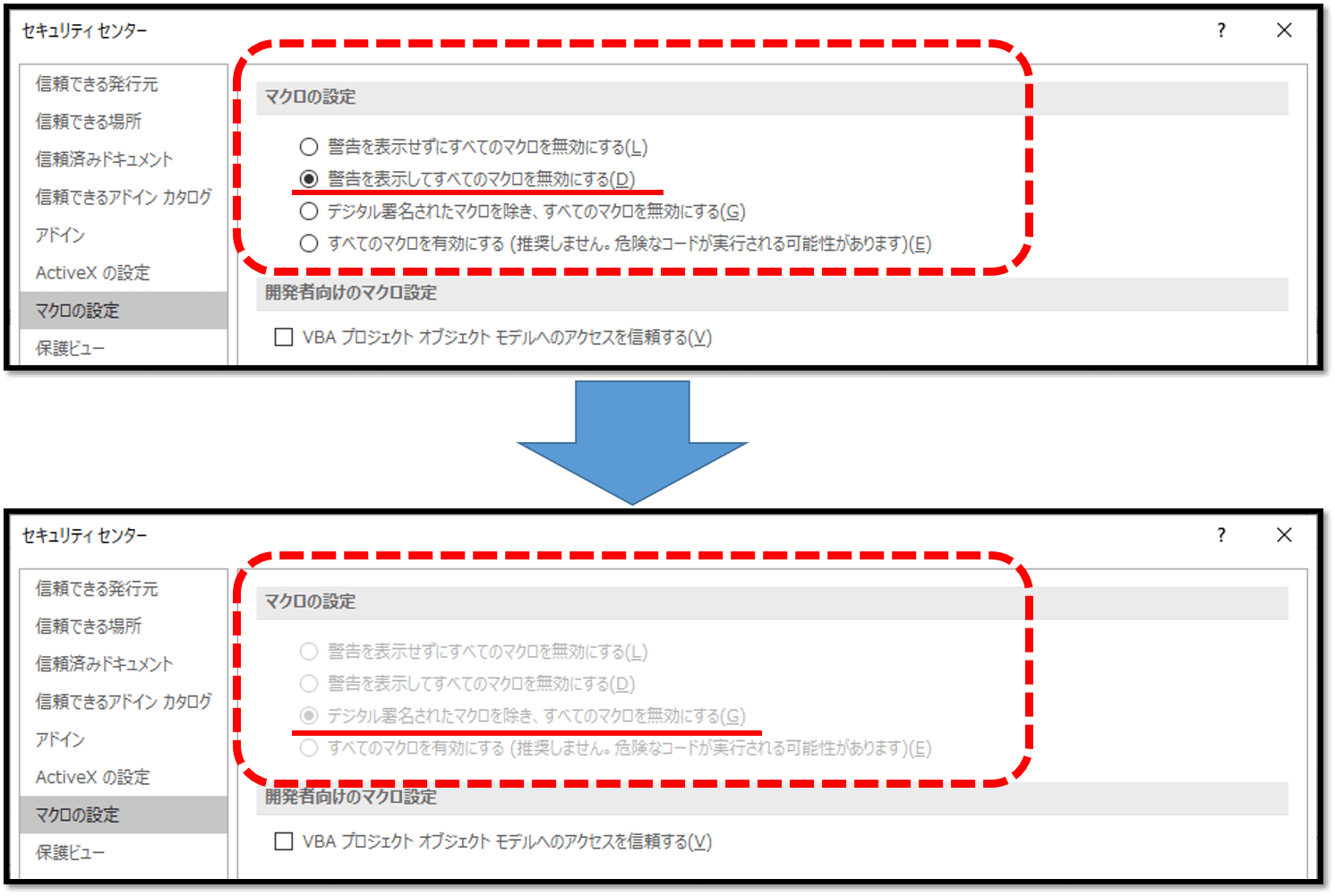 グループポリシー Gpo でmicrosoft Word のマクロを無効にする方法 It Trip