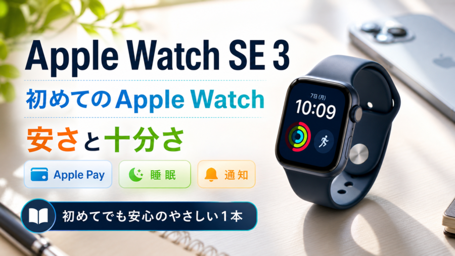Apple Watch SE 3の特徴をまとめたレビュー用スライド