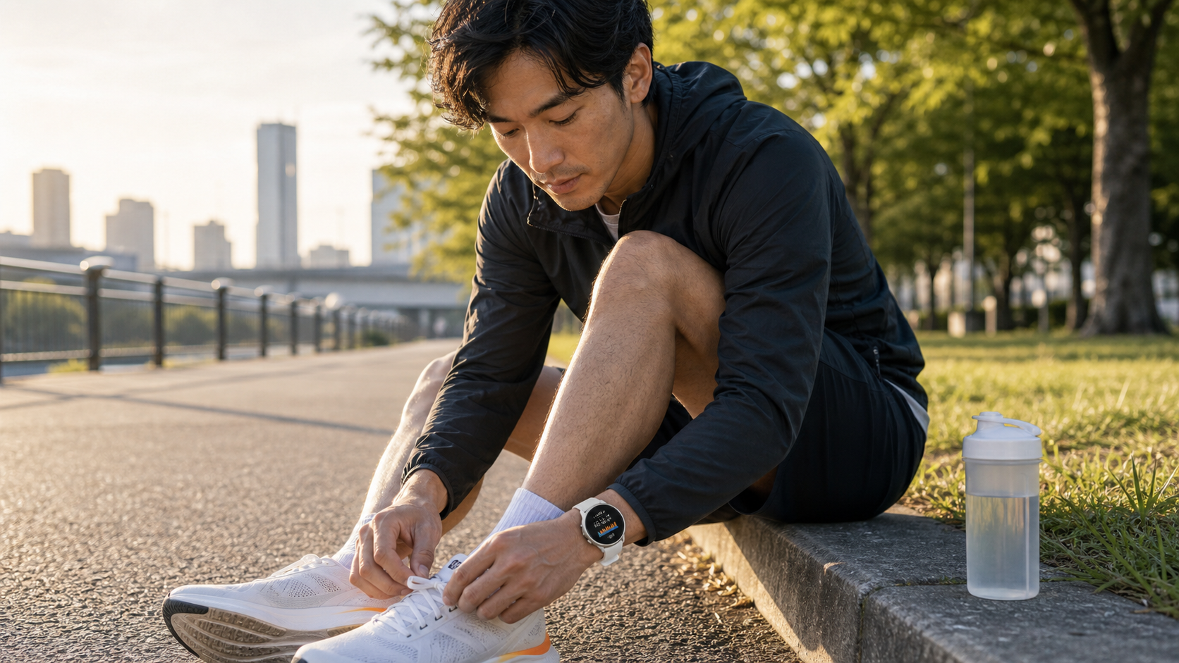 COROS PACE 4 男性着用イメージ