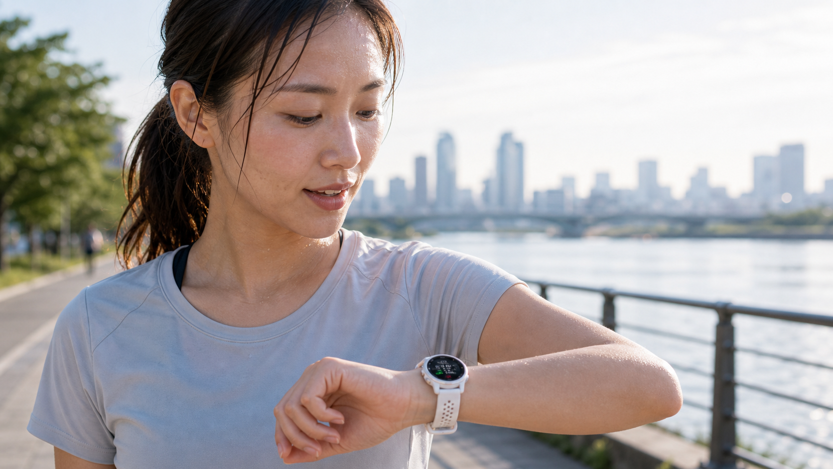 COROS PACE 4 女性着用イメージ