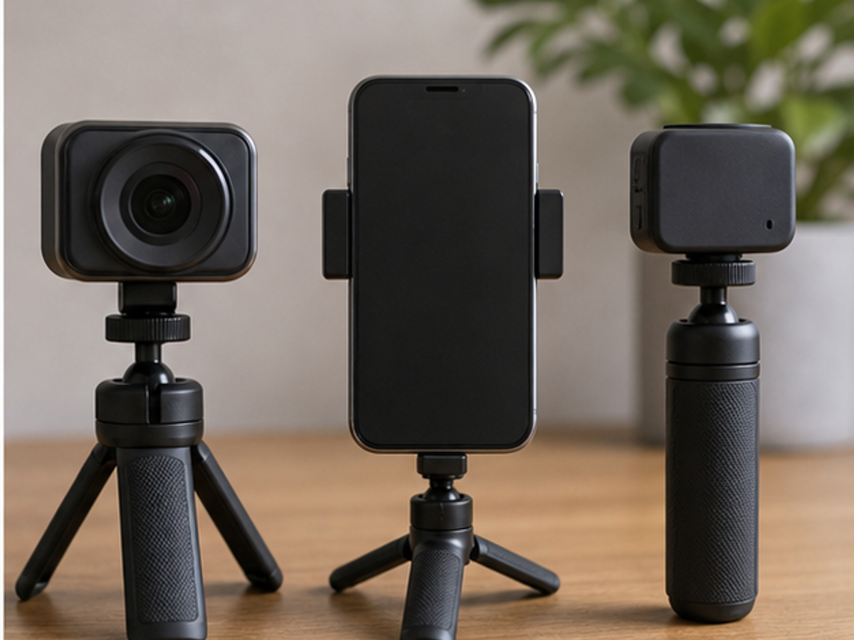 DJI Osmo Pocket 3と競合ガジェットを比較するビジュアル