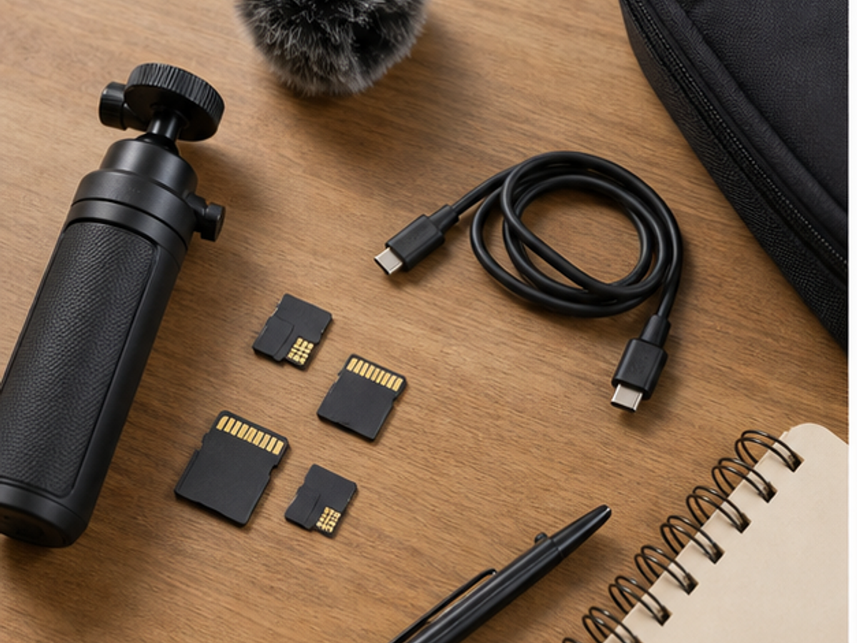 DJI Osmo Pocket 3の選び方を整理するための小物ビジュアル