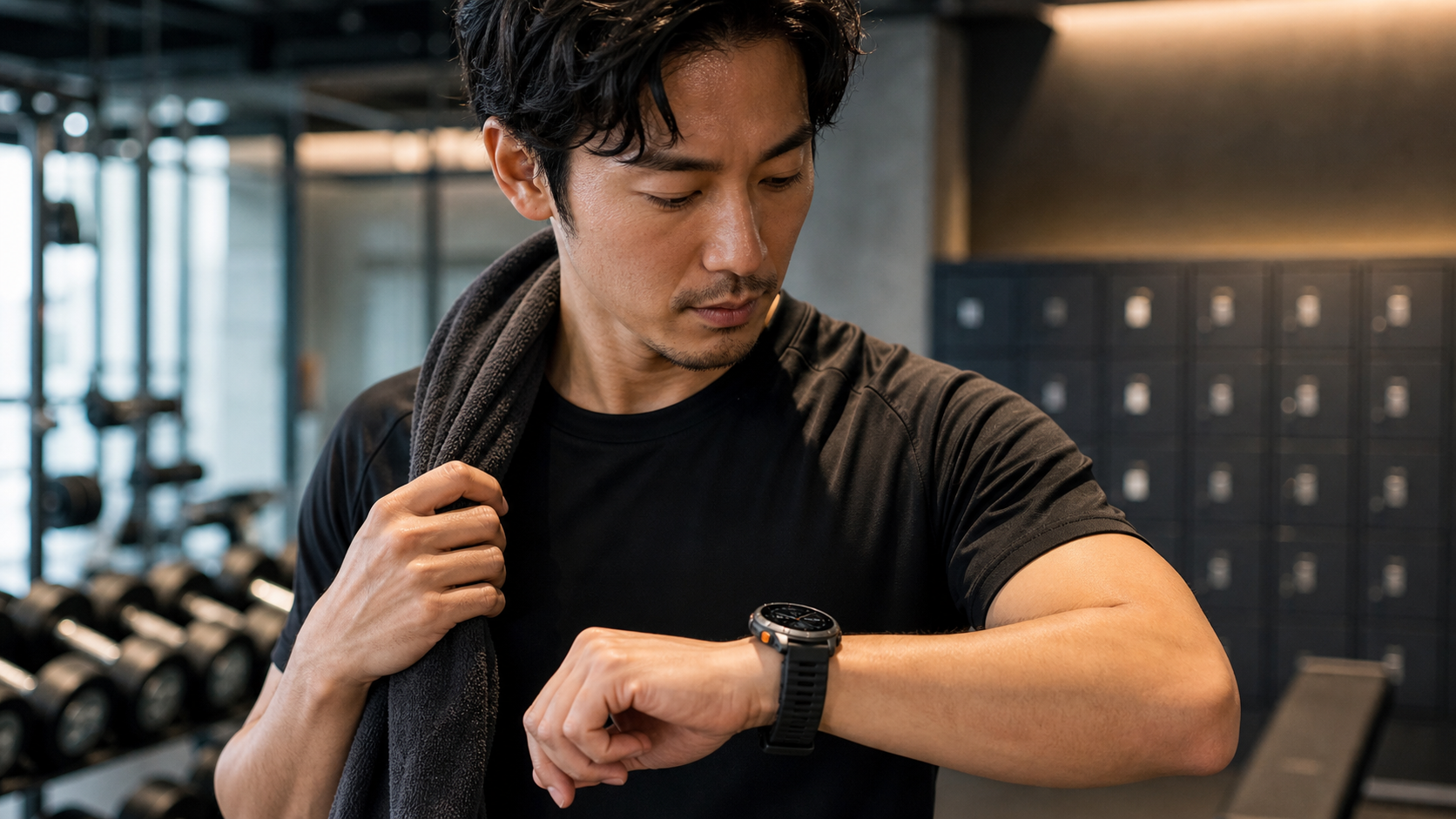 Galaxy Watch Ultra 2025 男性着用イメージ