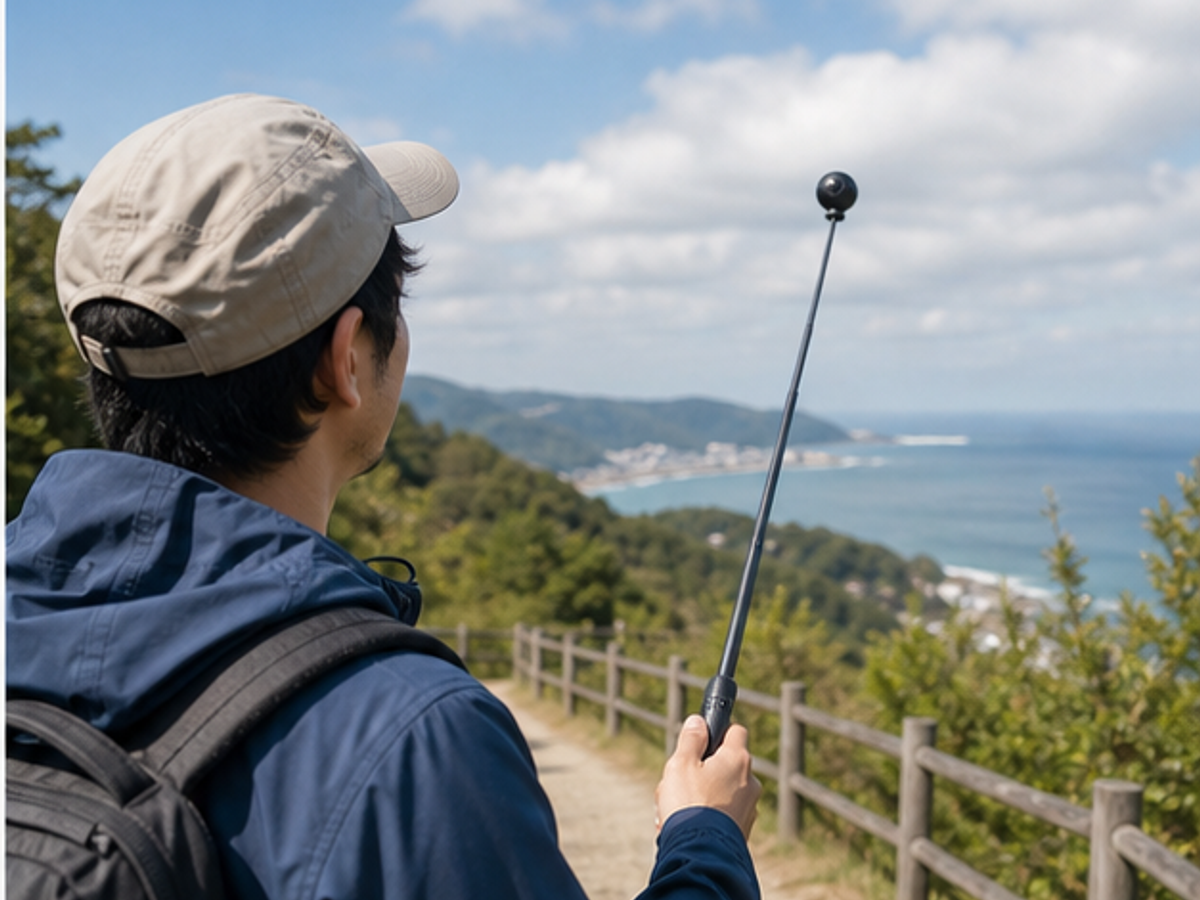 Insta360 X5の利用シーンを想定したビジュアル