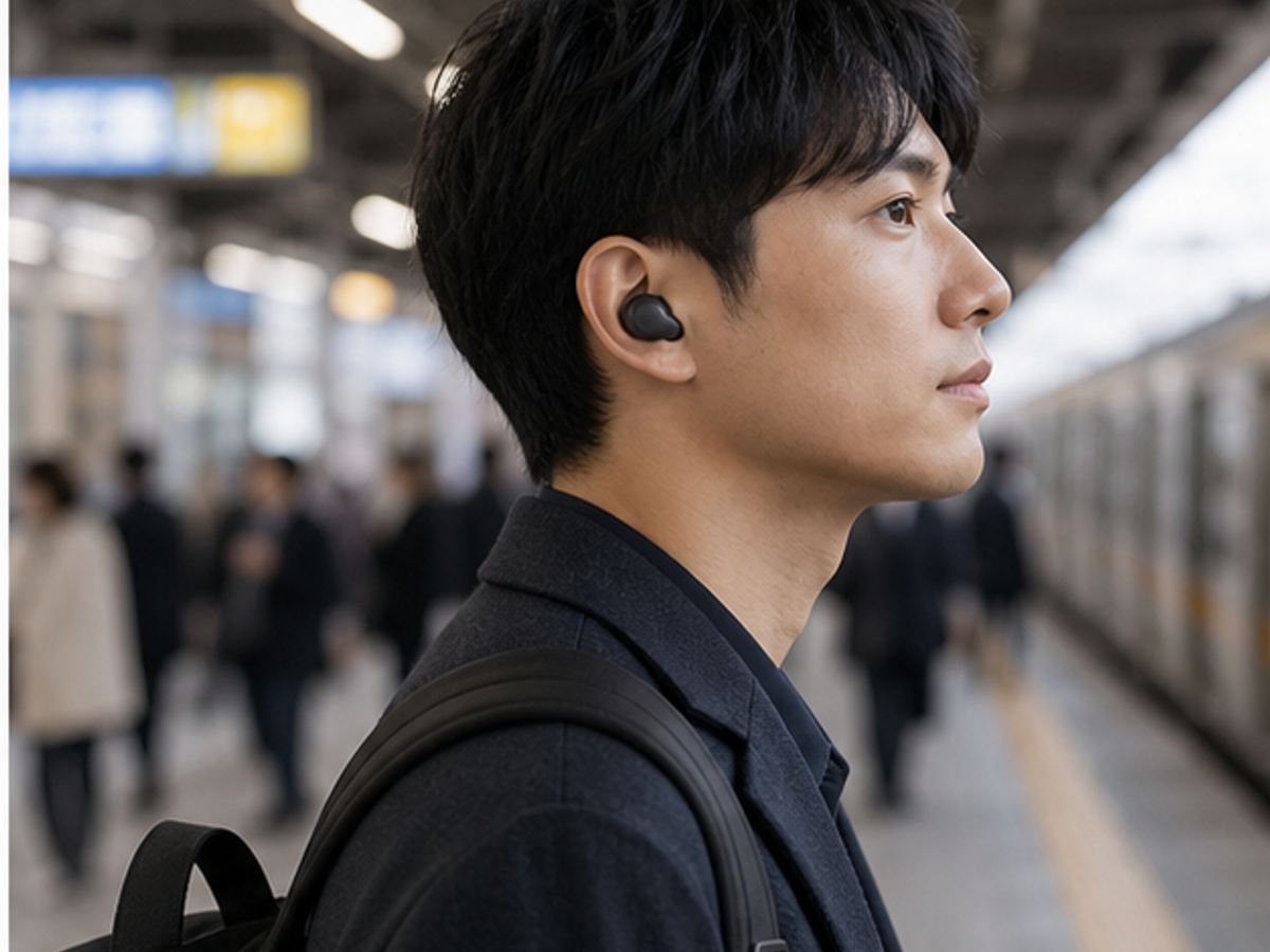 Google Pixel Buds Pro 2の利用シーンを想定したビジュアル
