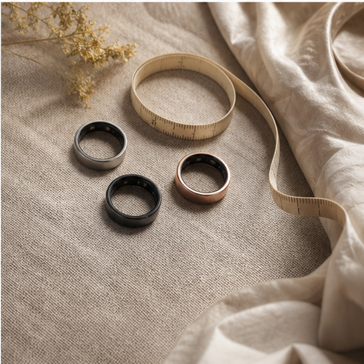SOXAI RING 2を購入前に比較するためのスマートリング装着イメージ