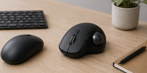 Kensington Orbit Fusion Wireless Trackball K72363WWを想定したトラックボール利用シーン 3