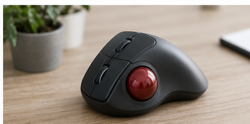 Kensington Pro Fit Ergo TB450 Trackball K72194WWを想定したトラックボール利用シーン 1