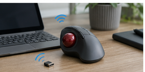 Kensington Pro Fit Ergo TB450 Trackball K72194WWを想定したトラックボール利用シーン 3