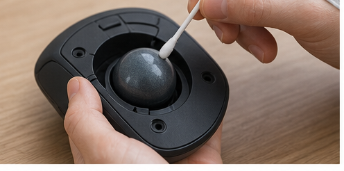 Nulea M505 Wireless Trackball Mouseを想定したトラックボール利用シーン 3