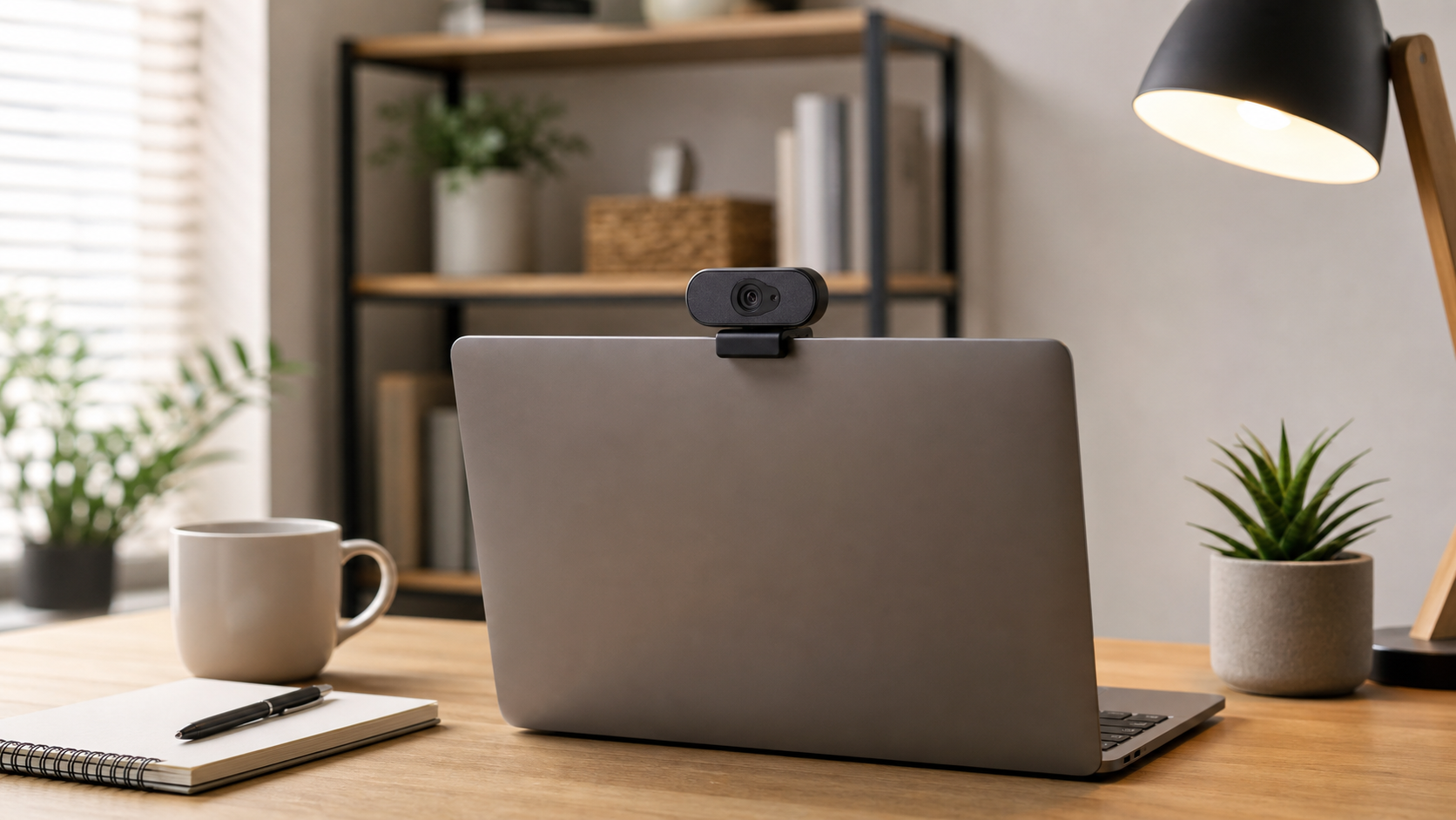 Logicool BRIO 100 低価格Webカメラのオンライン面接利用例