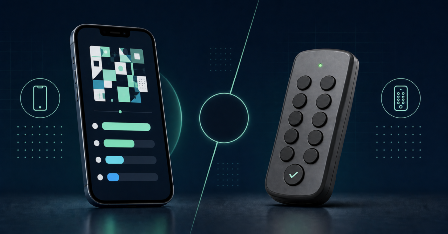 スマートフォンで使うPULSE10と物理投票クリッカーの比較